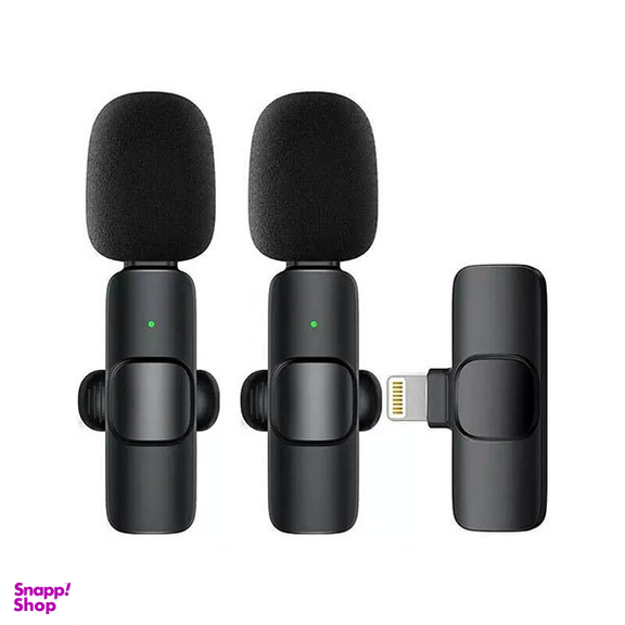 ست میکروفن یقه ای بیسیم مدل K9 Dual Lightning