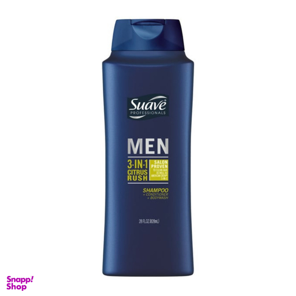 شامپو مو سه در یک آقایان سواو مدل Citrus Rush حجم 828 میلی لیتر