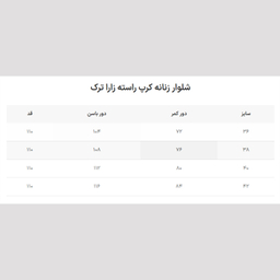 شلوار زنانه کد 1276 رنگ مشکی
