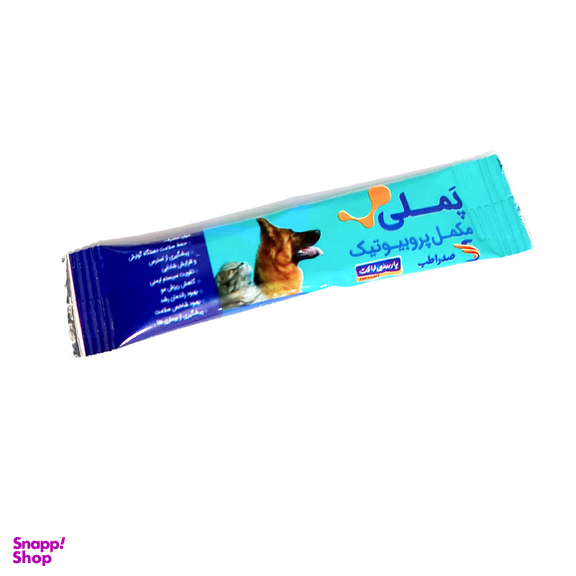 مکمل پروبیوتیک سگ و گربه پملی مدل ساشه وزن 2 گرم بسته 20 عددی