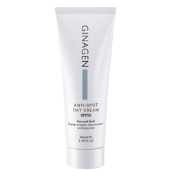 کرم ضد آفتاب بدون رنگ ژیناژن مدل Anti Spot SPF 50 مناسب انواع پوست حجم 40 میلی لیتر