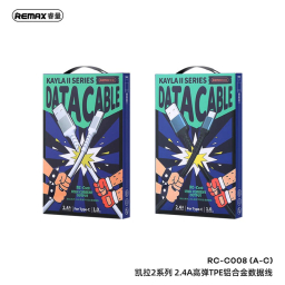 کابل تبدیل USB به لایتنینگ ریمکس مدل RC-C008 طول 1 متر