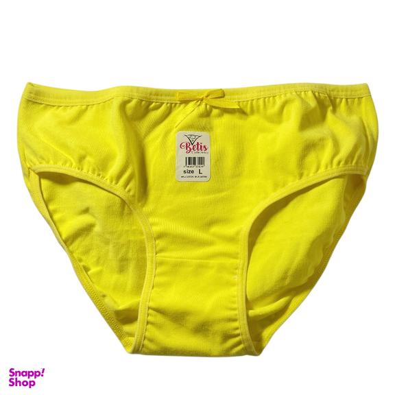 شورت زنانه کد NM-BT01 رنگ زرد