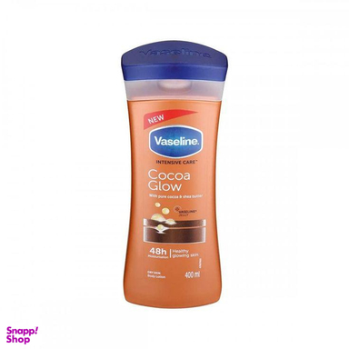 لوسیون بدن وازلین مدل کاکائویی حجم 400 میلی‌ لیتر