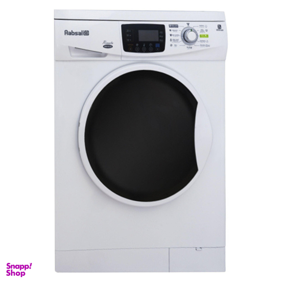 ماشین لباسشویی اتوماتیک آبسال مدل WRE7412-W ظرفیت 7 کیلوگرم
