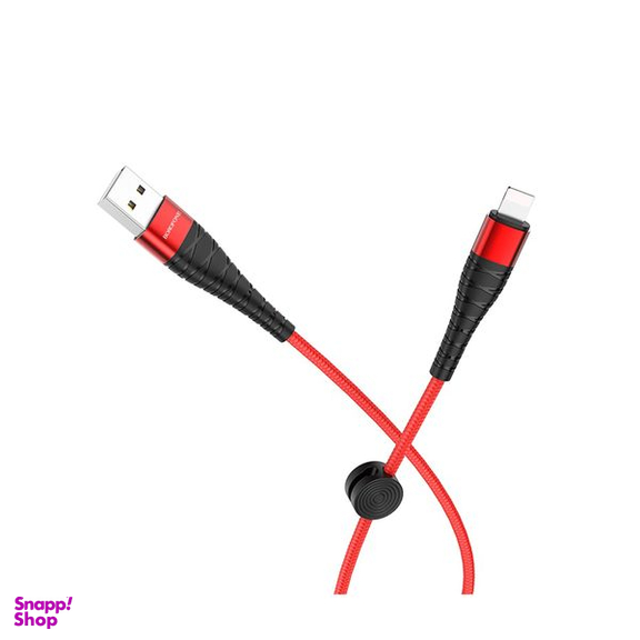 کابل تبدیل USB به لایتنینگ بروفون مدل BX32 طول 25 سانتی متر