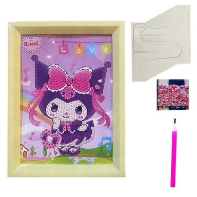 نقاشی الماسی طرح کرومی مدل قابدار کد5