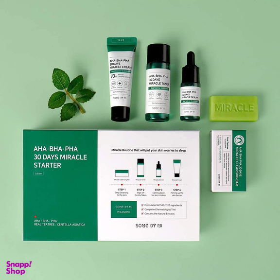 مجموعه مراقبت از پوست سام بای می مدل Miracle Starter مجموعه 4 عددی