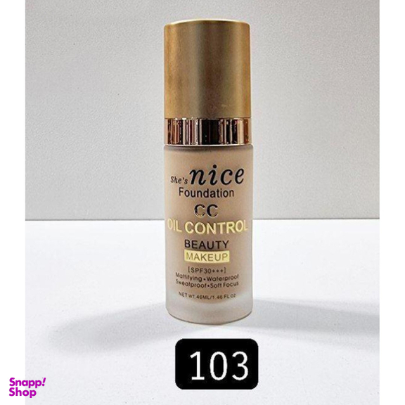 کرم پودر نایس مدل CC با SPF 30 شماره 103