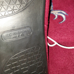 دمپایی حوله ای ال سی وایکیکی مدل طبی استپ دار گوزن