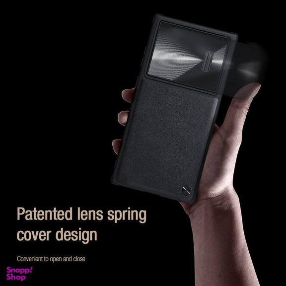 کاور نیلکین مدل CamShield Leather S Case مناسب برای گوشی موبایل سامسونگ Galaxy S23 Ultra