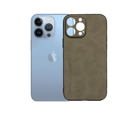 قاب گوشی موبایل چرمی لاکچری FANOYA اپل مدل iPhone 13 Pro Max