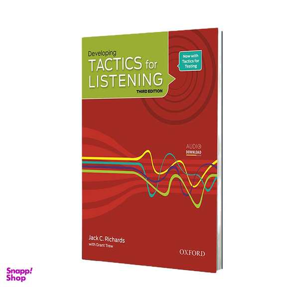 کتاب Tactics for Listening Developing اثر Jack C.Richards and Grant Trew انتشارات آریونا به همراه سی دی
