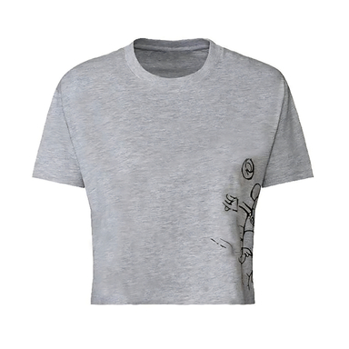 تیشرت زنانه دیزنی مدل میکی موس رنگ طوسی