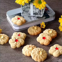 کاتر فشاری شیرینی پزی به گز مدل گل فلورا مجموعه 2 عددی