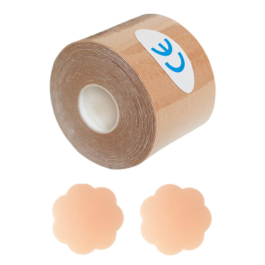 چسب لیفت سینه ماییلدا مدل 5455 به همراه 2 عدد محافظ سیلیکونی