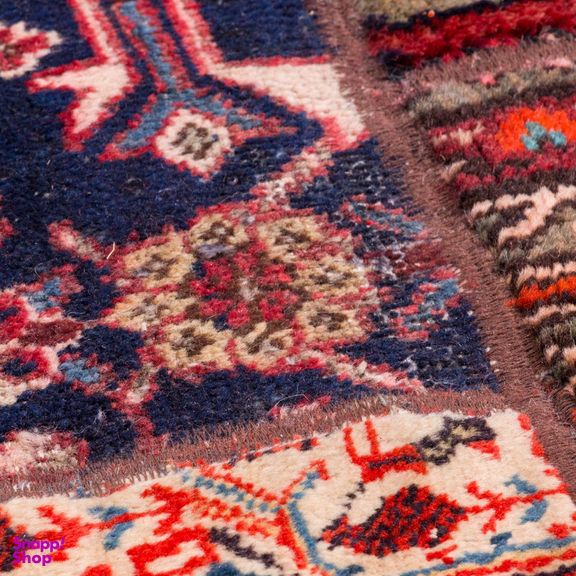 فرش کلاژ دستباف سی پرشیا کد 130242 سایز 240x158 سانتی‌ متر