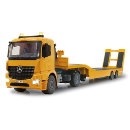 ماشین بازی کنترلی دابل ای مدل Mercedes Benz Arocs Flat Bed Trailer