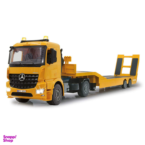 ماشین بازی کنترلی دابل ای مدل Mercedes Benz Arocs Flat Bed Trailer