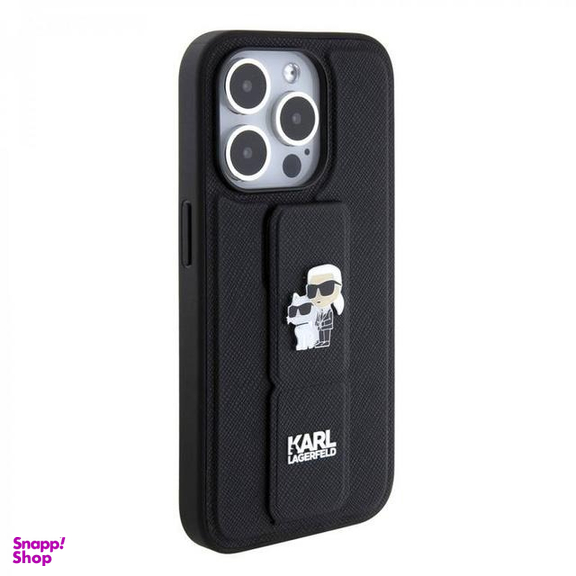 کاور گوشی موبایل کارل لاگرفلد مدل Choupette مناسب برای اپل iPhone 15 Pro