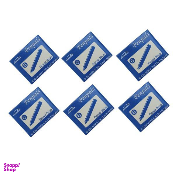 جوهر خودنویس مدل Penpals بسته 6 تایی