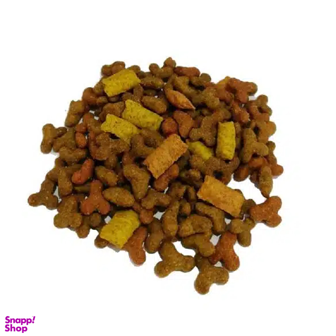غذای خشک گربه بالغ مونلو طعم میکس وزن یک کیلوگرم