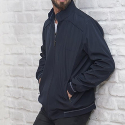 کاپشن بهاره مردانه مدل سهند رنگ سرمه ای