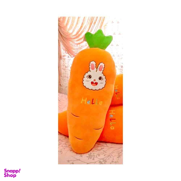 عروسک هویج خرگوشی کد 90 سایز 80 سانتی متر