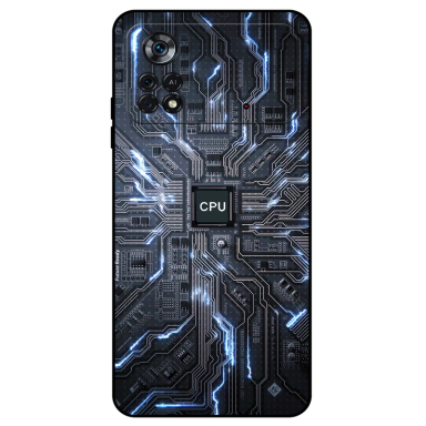 کاور گوشی موبایل مگافون طرح مدار مدل 8009 مناسب برای شیائومی Poco X4 Pro 5G