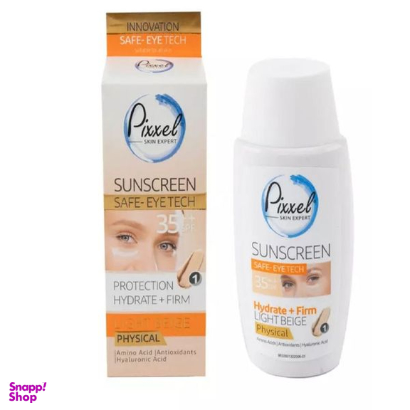 کرم ضد آفتاب رنگی پیکسل SPF 35 مدل physical ‌مناسب انواع پوست حجم 50 میلی‌لیتر