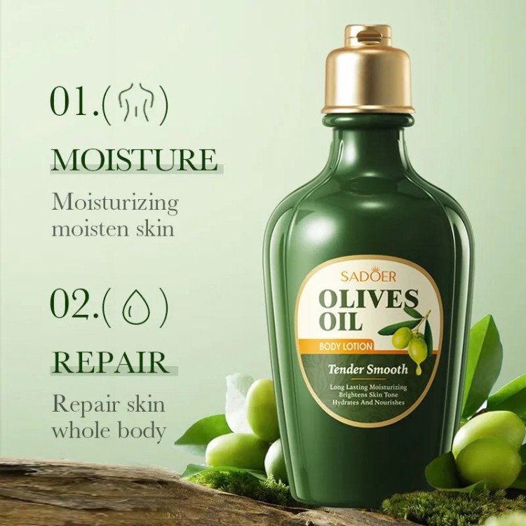 بادی لوشن سادور مدل روغن زیتون حجم 250 میلی لیتر