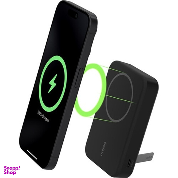 پاوربانک مغناطیسی بلکین مدل BPD008BT ظرفیت 10000 میلی‌ آمپر ساعت