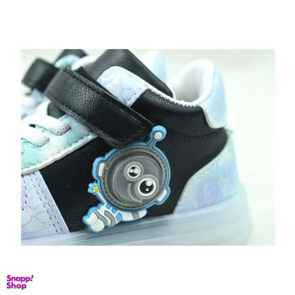 کفش پیاده روی نوزادی مدل چراغدار طرح فضانورد کد C-8340