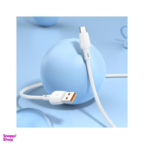 کابل تبدیل USB به USB-C بروفون مدل BX93 100W طول 1 متر