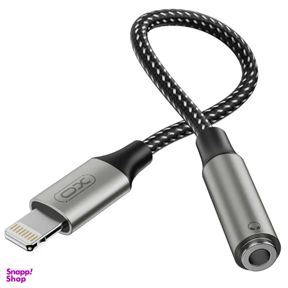 تبدیل Lightning به AUX ایکس او مدل R258C طول 15 سانتی متر