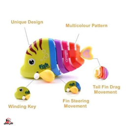 اسباب بازی کوکی ناب سل مدل ماهی بامزه نشکن Lovely Fish