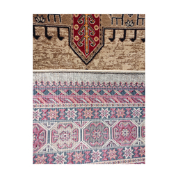 فرش ماشینی فرش بزرگمهر کد 78005 زمینه گندمی