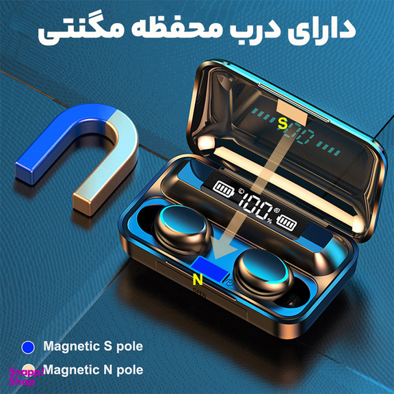 هدفون بی سیم مدل F10 TWS