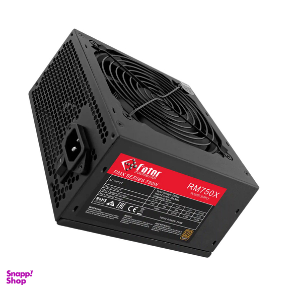 پاور فاطر مدل RM750X 80Plus Bronze توان 750 وات
