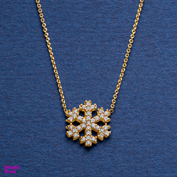 گردنبند طلا 18 عیار زنانه جواهری سون کد 2193