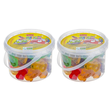 پاستیل میوه ای طرح ماشین ژلیفان شیرین عسل وزن 300 گرم بسته 2 عددی