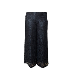 ست کت و شلوار گیپور ویولت کد 001 رنگ مشکی