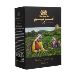 چای سیاه ارل گری معطر گل مریم وزن 500 گرم