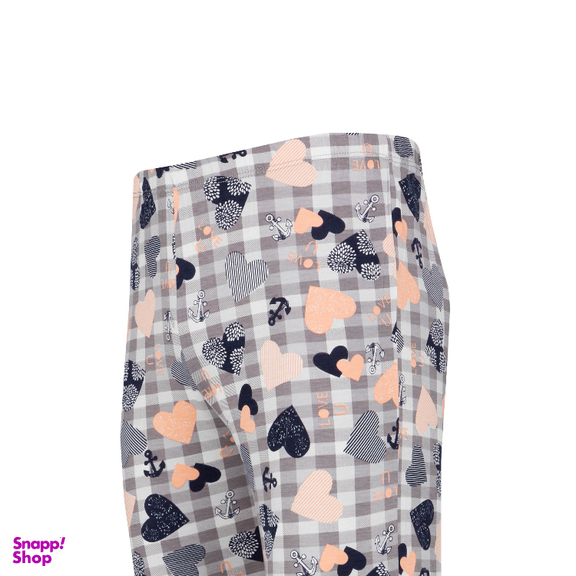 ست بلوز و شلوار راحتی زنانه کد 1048 رنگ سرمه ای