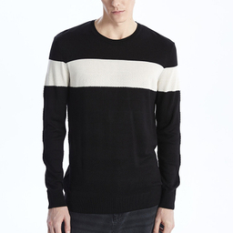 پلیور یقه گرد مردانه ال سی وایکیکی مدل 564