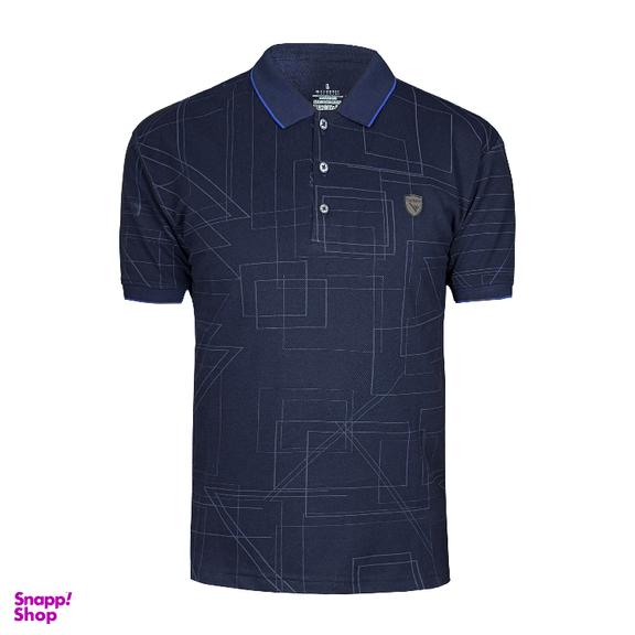 پولوشرت مردانه تکنیک پلاس 07 کد TS-165-SO رنگ سرمه ای