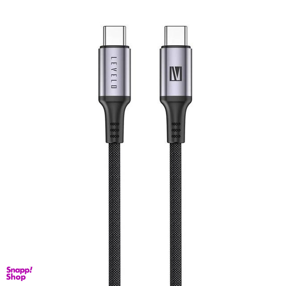 کابل تبدیل Type-C به Type-C لولو مدل LVLOCCBK طول 1 متر