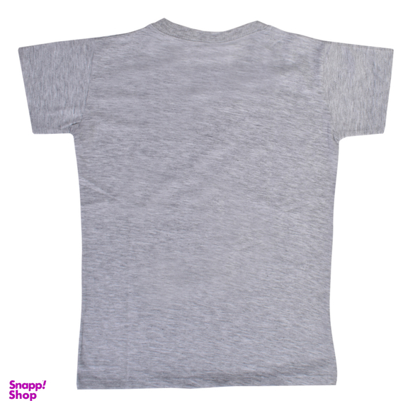 تیشرت آستین کوتاه پسرانه 27 مدل Basic Mr01 رنگ ملانژ