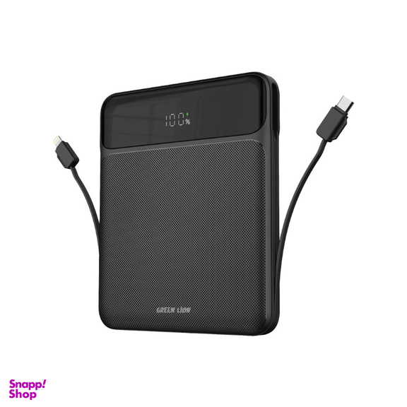 پاوربانک 120 وات گرین لاین مدل GNULTHIN20BK ظرفیت 20000 میلی آمپر ساعت