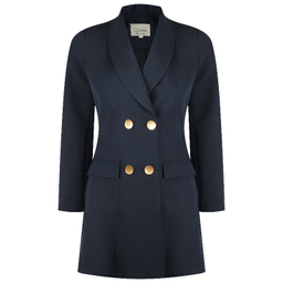 کت رسمی زنانه مدل BARA404 رنگ سرمه ای